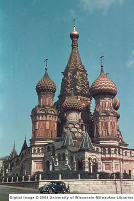 Цветные фотографии довоенной Москвы, 1939 год