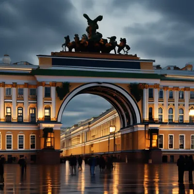 Дворцовая площадь в Санкт-Петербурге – история, интересные факты,  достопримечательности