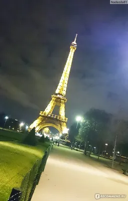 Запретили ночью фотографировать Эйфелеву башню | SLON