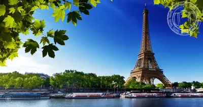Купить постер (плакат) Париж — Эйфелева башня в интернет-магазине (артикул  107871)