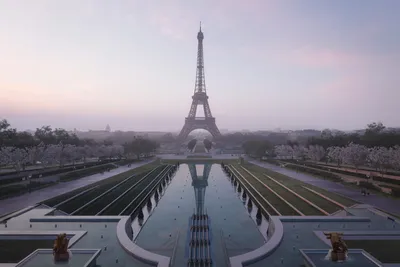 Очаровательный Париж с высоты Эйфелевой башни и с глубин катакомб