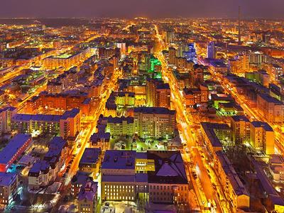 Фото Екатеринбурга ночью