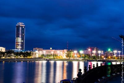 Екатеринбург этой ночью | Пикабу