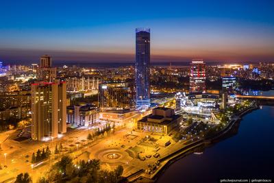 Панорамный вид на Екатеринбурга воздушный Редакционное Стоковое Изображение  - изображение насчитывающей выпуклины, русско: 189538639