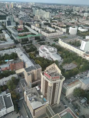 Екатеринбург с высоты птичьего полёта. Stock Photo | Adobe Stock