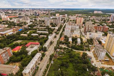 Вечерний Екатеринбург с высоты. Фото с самолёта - Сообщество realme
