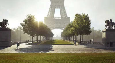 В Париже сократят время подсветки Эйфелевой башни