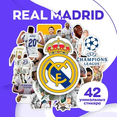 Вымпел с логотипом ФК Реал Мадрид (Real Madrid)