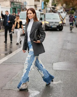 Какие джинсы носят француженки