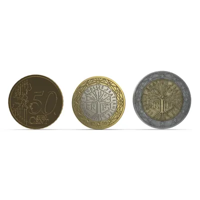 Коллекция 3D моделей французских монет 3D Модель $29 - .3ds .c4d .ma .obj  .max - Free3D