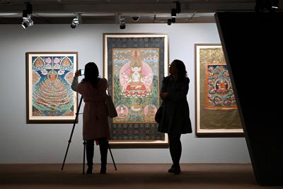Картины из собраний Радищевского музея экспонируются в Третьяковской галерее  в Москве