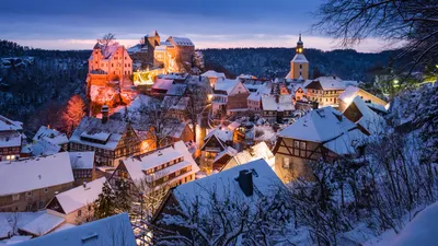 Фройденберг, Германия,зима,снег,…» — создано в Шедевруме