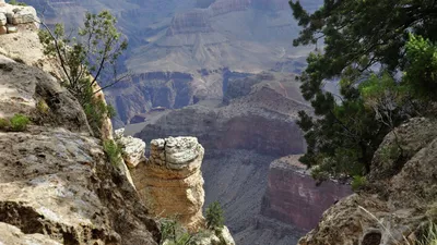 Гранд-каньон, Аризона, США на зоре Стоковое Изображение - изображение  насчитывающей достопримечательностью, пункт: 114970717