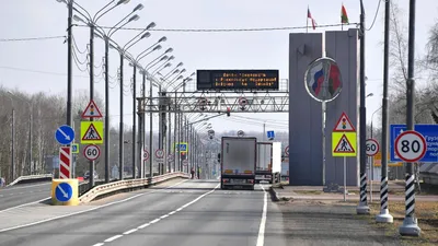 На границе России и Белоруссии ввели ограничения для грузового транспорта -  РИА Новости, 15.01.2024