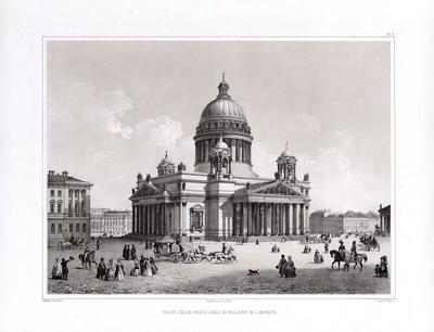 Файл:Исаакиевский собор. Санкт-Петербург. 1820.jpg — Википедия