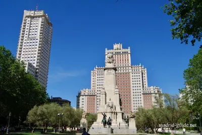 Площадь Испании/Plaza de España (Мадрид/Madrid - Испания)