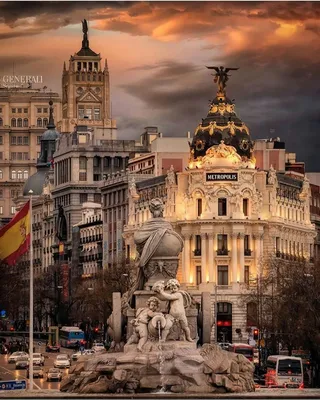 Мадрид, Испания. | Пикабу