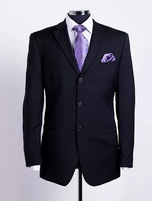 Синий мужской костюм-тройка в итальянском стиле. Арт.:2405 – купить в  магазине мужской одежды Smartcasuals