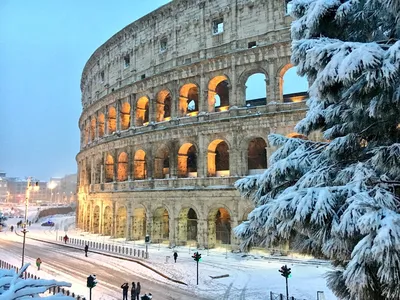 Фото Италии зимой
