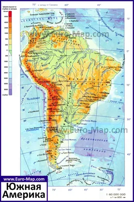 Тектоническая карта Южной Америки: iv_g — LiveJournal