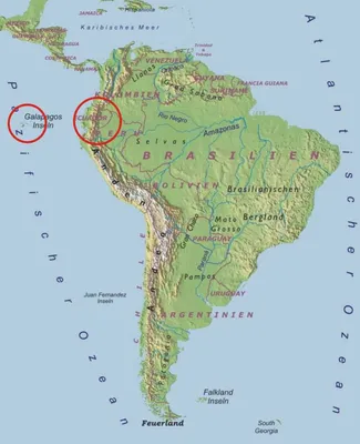 Карта стран Южной Америки политическая Иллюстрация вектора - иллюстрации  насчитывающей атласа, эквадор: 75420763