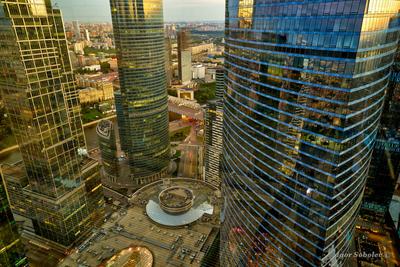 Вид из окон Москва-сити — Фотограф Игорь Соболев
