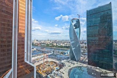 Вид из окна на Москва-Сити» — создано в Шедевруме
