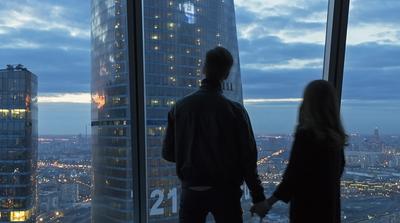 Стильные Апартаменты Люкс в башне ОКО Москва-Сити вид на башни и город  высокие окна, Москва - обновленные цены 2024 года
