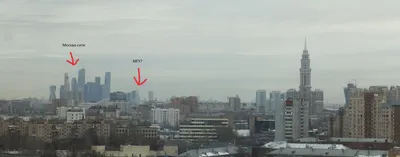 С 86 этажа небоскреба в \"Москва-сити\" выпал человек. | Пикабу