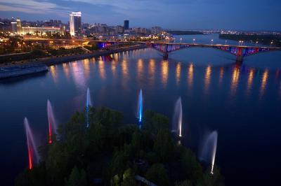 В Красноярске этим летом не будет работать речной фонтан на Енисее —  Новости Красноярска на 7 канале