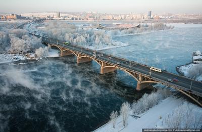Фотограф показал пустой Красноярск с высоты - Gornovosti.Ru