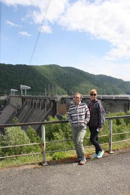 Красноярская ГЭС на экскурсиях