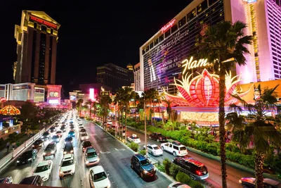 Стоковая фотография 153923993: Las Vegas Aug 06 View Strip | Shutterstock