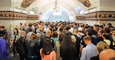 правила поведения в Московском метрополитене в час-пик