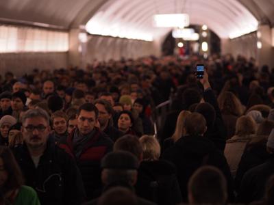 Час-пик в метро. Эффект «Выхино». Оборот поездов метро в час-пик. / Rush  hour. The \"Vykhino Effect\" - YouTube