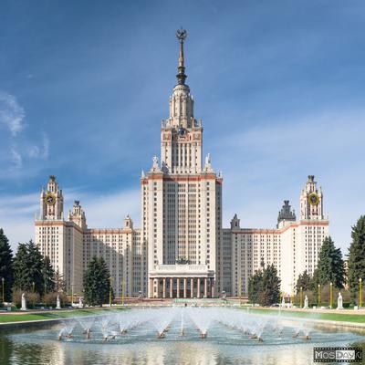 Москва (Moscow) - Главное здание МГУ (Main building of the… | Flickr