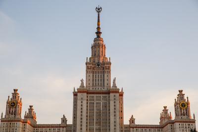 МГУ зимой / MSU in winter — Фотограф Игорь Соболев