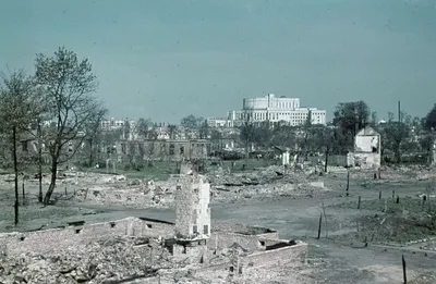 Разрушения в Минске во время Второй мировой войны — Денис Блищ. Частное  мнение