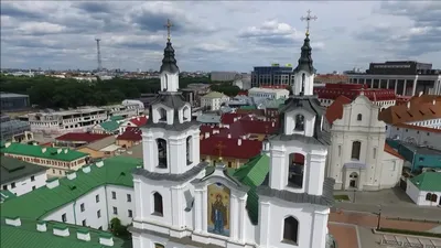 Потрясающее видео Минска с высоты птичьего полета - YouTube