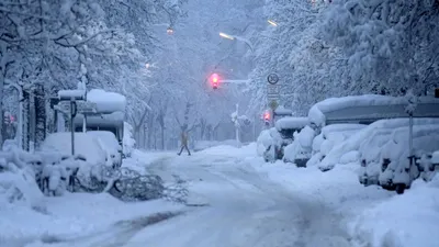 Аэропорт Мюнхена за три дня убрал столько снега, сколько убирает за зиму -  РИА Новости, 03.12.2023