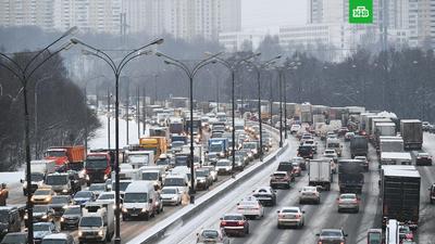 Движение по МКАД на северо-востоке Москвы восстановили после пожара