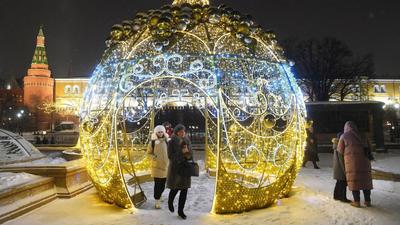 Москва отмечает Новый год с размахом :: Новости :: ТВ Центр