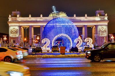 Как отпраздновали Новый год в центре Москвы | moscowwalks.ru