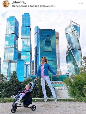 Вид на Москва-Сити с набережной Тараса Шевченко