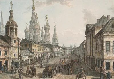 Москва 1800 года на картинах Федора Алексеева