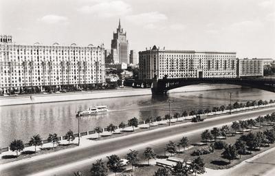 Редкие фото весенней Москвы 50-60-х годов прошлого века показал Главархив |  360°