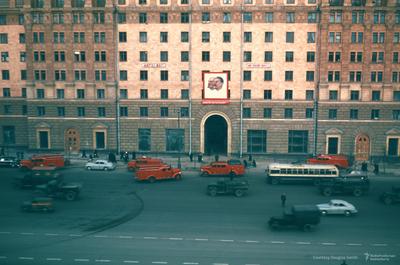 Москва 50-х на цветных фото | STENA.ee