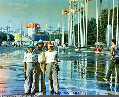 Прогулка по Москве 1980 года — Teletype