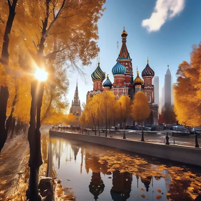 Как выглядит осенняя Москва (7 фото) » Триникси