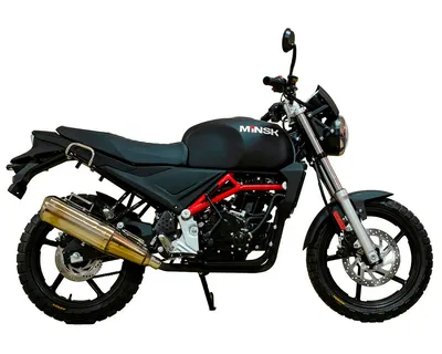 Купить Мотоцикл MINSK X 250 черный в Минске | от производителя Мотовело